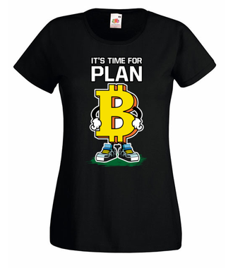 Ciekawa alternatywa finansowa - Koszulka z nadrukiem - Bitcoin - Kryptowaluty - Damska