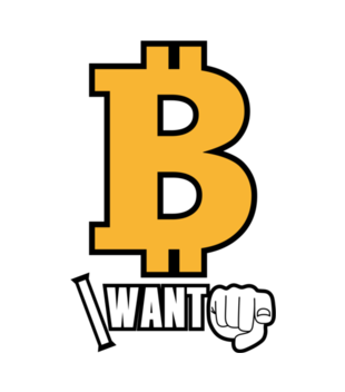 Każdy chce być bogaty - Koszulka z nadrukiem - Bitcoin - Kryptowaluty - Męska