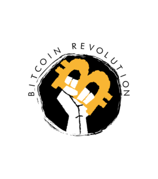 Grafika dla postępowych - Bluza z nadrukiem - Bitcoin - Kryptowaluty - Damska z kapturem