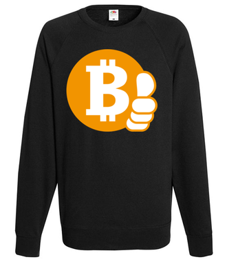 Z bitcoinem będzie ok - Bluza z nadrukiem - Bitcoin - Kryptowaluty - Męska