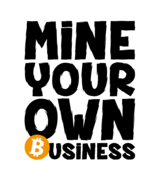 Niech wszyscy wiedzą - Koszulka z nadrukiem - Bitcoin - Kryptowaluty - Męska