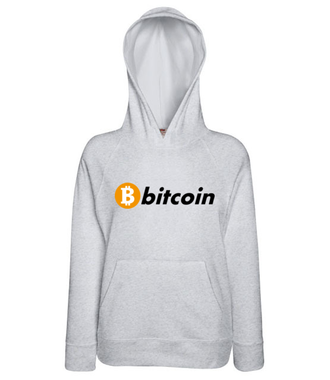 Bitcoin to po prostu marka - Bluza z nadrukiem - Bitcoin - Kryptowaluty - Damska z kapturem