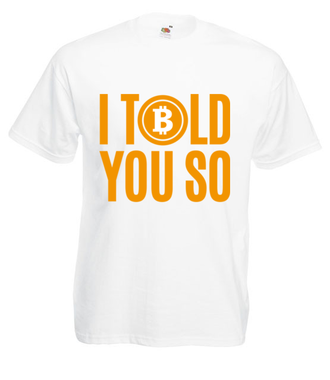 Każdy przyzna ci rację - Koszulka z nadrukiem - Bitcoin - Kryptowaluty - Męska