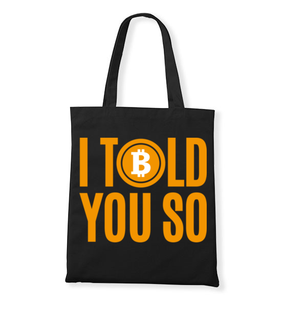 Kazdy przyzna ci racje torba z nadrukiem bitcoin kryptowaluty gadzety werprint 1876 160