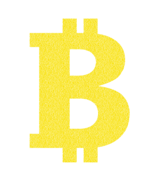 Bitcoinowy minimalizm - Torba z nadrukiem - Bitcoin - Kryptowaluty - Gadżety
