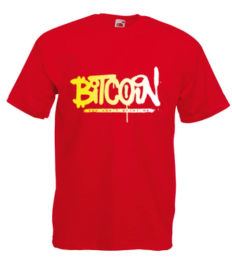 Z lekkim niedomówieniem - Koszulka z nadrukiem - Bitcoin - Kryptowaluty - Męska