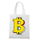 Bitcoin w kolorach teczy torba