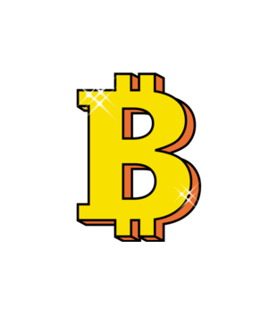 Jego wysokość bitcoin! - Poduszka z nadrukiem - Bitcoin - Kryptowaluty - Gadżety