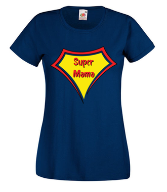 Specjalnie dla super bohaterki - Koszulka z nadrukiem - Dla mamy - Damska
