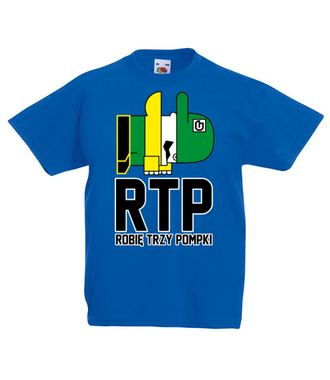 RTP - siłaczem jestem - Koszulka z nadrukiem - Nasze podwórko - Dziecięca