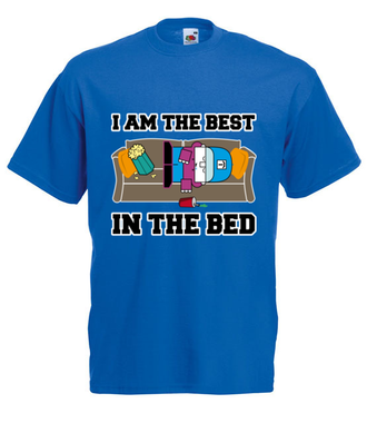 Najlepszy w łóżku - Koszulka z nadrukiem - Nasze podwórko - Męska