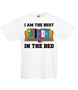 Najlepszy w łóżku - Koszulka z nadrukiem - Nasze podwórko - Dziecięca