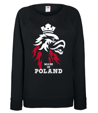 Made in Poland - Bluza z nadrukiem - Patriotyczne - Damska