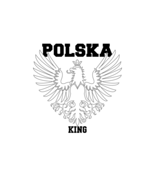 Polska królem, Polska górą! - Bluza z nadrukiem - Patriotyczne - Damska z kapturem