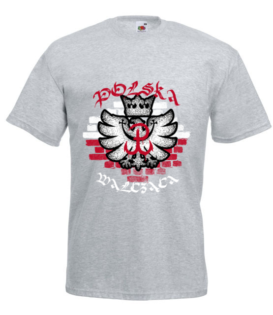 Polska walczaca polska pamietajaca koszulka z nadrukiem patriotyczne mezczyzna werprint 313 6
