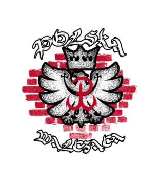 Polska pamiętająca. Polska walcząca - Koszulka z nadrukiem - Patriotyczne - Męska