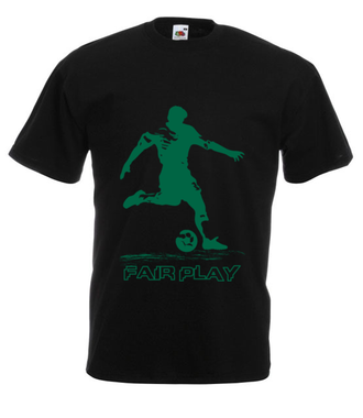 Fair play – zasada pierwszej klasy - Koszulka z nadrukiem - Sport - Męska