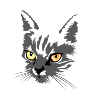 Koszulkowy kitty kat - Bluza z nadrukiem - Zwierzęta - Męska