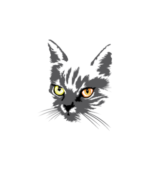 Koszulkowy kitty kat - Poduszka z nadrukiem - Zwierzęta - Gadżety