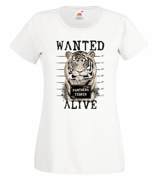 Ciągle poszukiwany – żywy! - Koszulka z nadrukiem - Zwierzęta - Damska