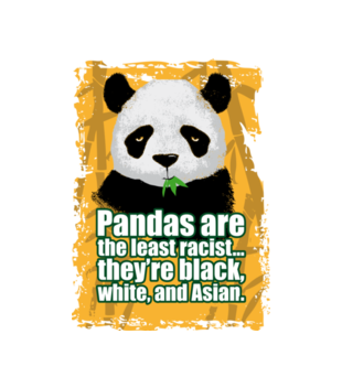 Wielorasowa panda - Torba z nadrukiem - Zwierzęta - Gadżety
