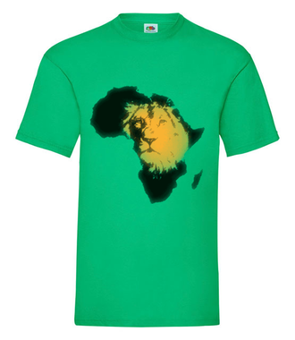 Kraina wielkiego lwa - Koszulka z nadrukiem - Zwierzęta - Męska