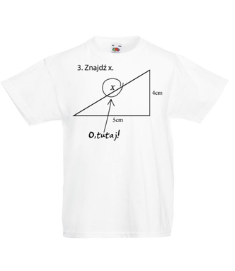 Matematyka - królowa nauk. - Koszulka z nadrukiem - Szkoła - Dziecięca