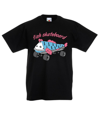 Skate na rybę - Koszulka z nadrukiem - Skate - Dziecięca