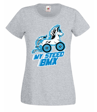 Mój miejski bmx - Koszulka z nadrukiem - Skate - Damska