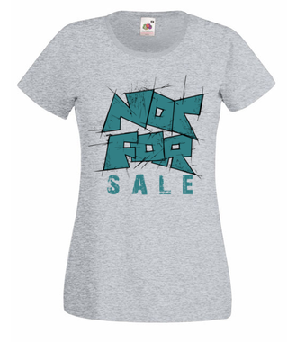 Nie na sprzedaż - Koszulka z nadrukiem - Skate - Damska