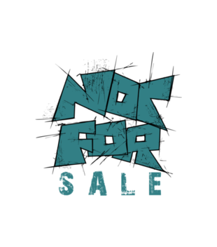 Nie na sprzedaż - Koszulka z nadrukiem - Skate - Męska