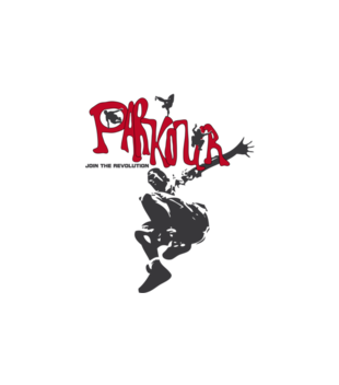 Parkour - styl i rewolucja - Poduszka z nadrukiem - Skate - Gadżety