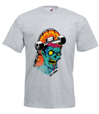 Zombie na streecie - Koszulka z nadrukiem - Skate - Męska