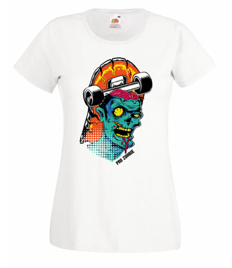 Zombie na streecie - Koszulka z nadrukiem - Skate - Damska