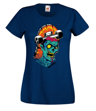 Zombie na streecie - Koszulka z nadrukiem - Skate - Damska