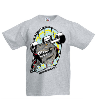Tyranozaur skejtu - Koszulka z nadrukiem - Skate - Dziecięca