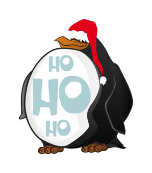 Ho, Ho, ho - Bluza z nadrukiem - Świąteczne - Męska