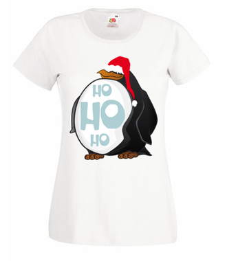 Ho, Ho, ho - Koszulka z nadrukiem - Świąteczne - Damska