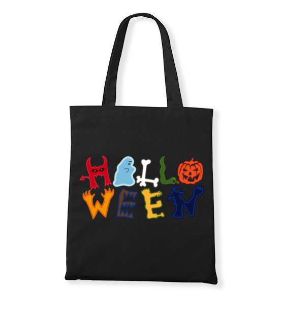 Halloween czas swiat torba z nadrukiem halloween gadzety werprint 489 160