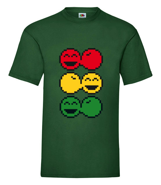 Rasta czucie reggae klimat koszulka z nadrukiem muzyka mezczyzna werprint 104 188