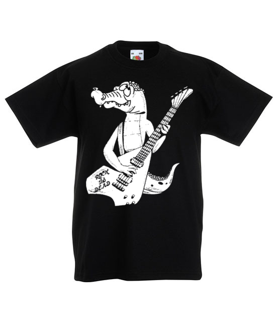 Krokodyli czar magia nuty koszulka z nadrukiem muzyka dziecko werprint 108 82