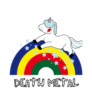 Death Metal czy Słit plastik? - Kubek z nadrukiem - Śmieszne - Gadżety