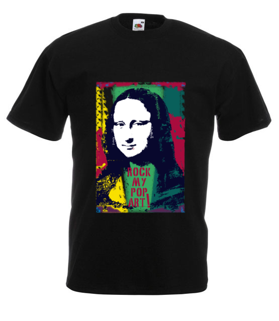 Mona muza art na ciele koszulka z nadrukiem muzyka mezczyzna werprint 121 1