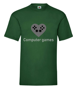 Miłośnik gry komputerowej - Koszulka z nadrukiem - dla Gracza - Męska