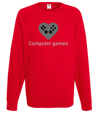 Miłośnik gry komputerowej - Bluza z nadrukiem - dla Gracza - Męska