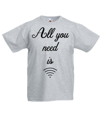 Wszystko, czego potrzebuję… - Koszulka z nadrukiem - dla Gracza - Dziecięca