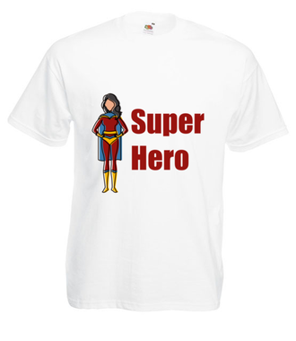 Kobiecy superbohater - Koszulka z nadrukiem - Filmy i seriale - Męska