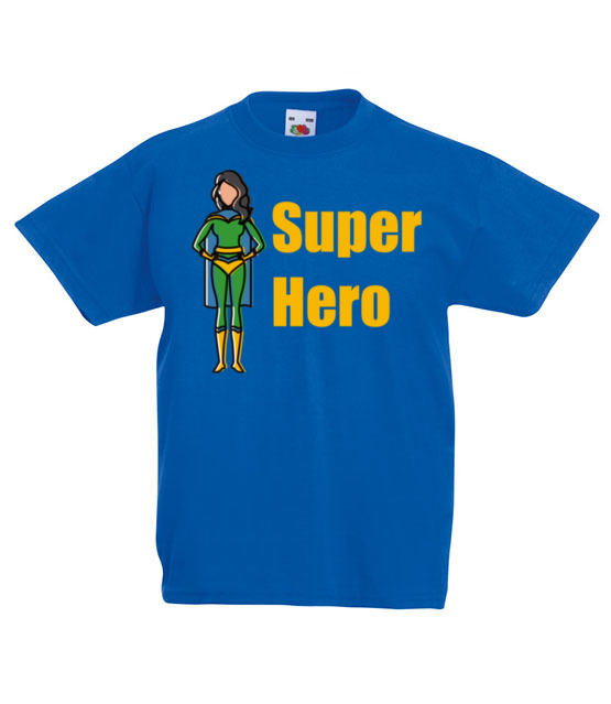 Kobiecy superbohater koszulka z nadrukiem filmy i seriale dziecko werprint 654 85