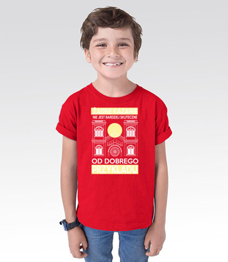 Świeć dobrym przykładem - Koszulka z nadrukiem - chrześcijańskie - Dziecięca