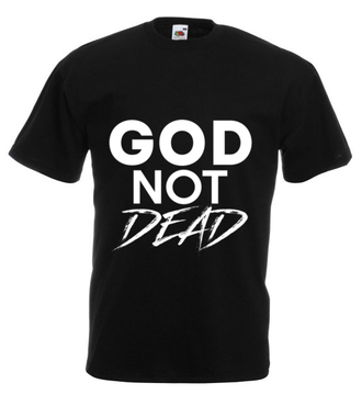 W Bogu cała prawda i życie - Koszulka z nadrukiem - chrześcijańskie - Męska